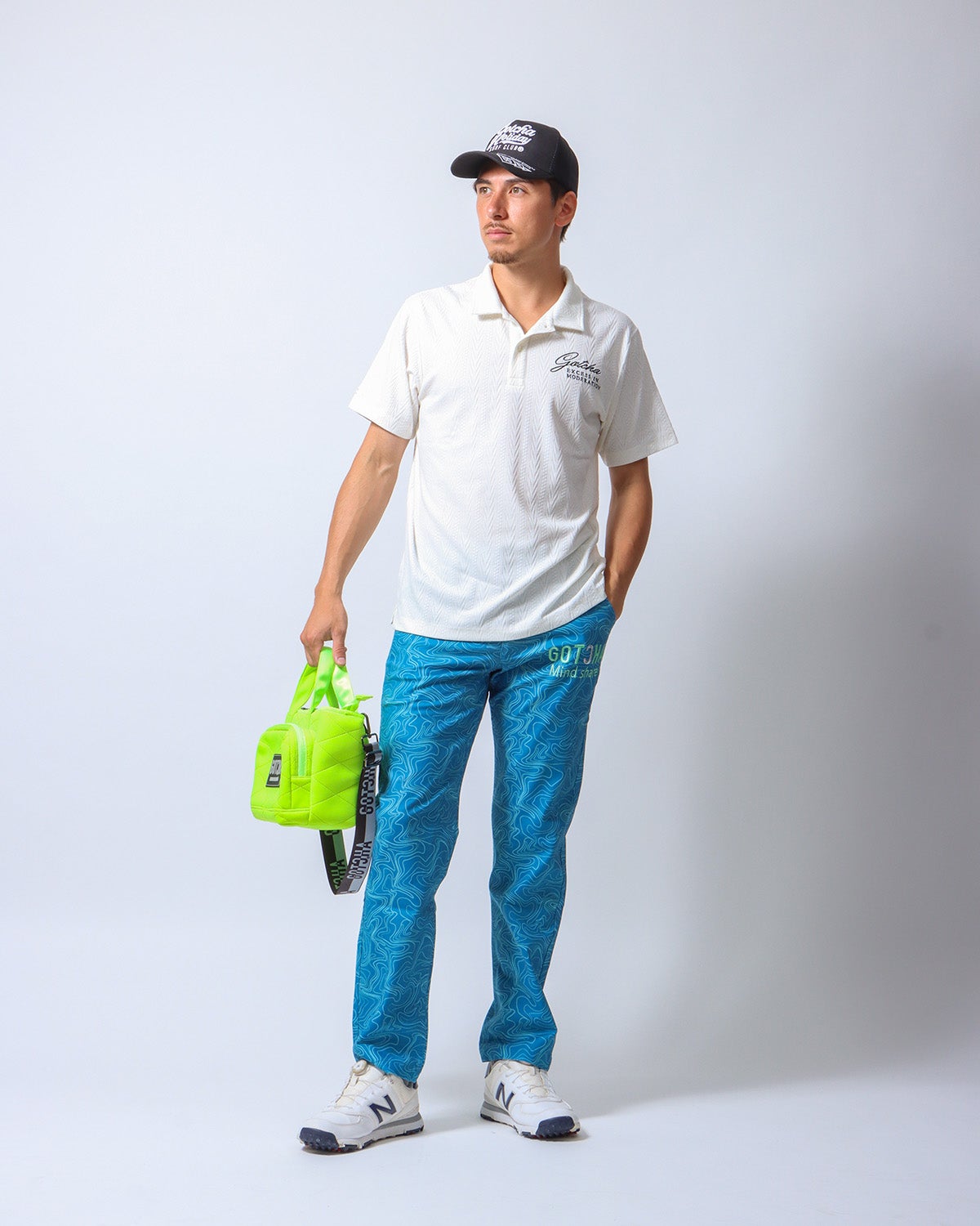 ブルー：180cm/70kg(Lサイズ着用)
