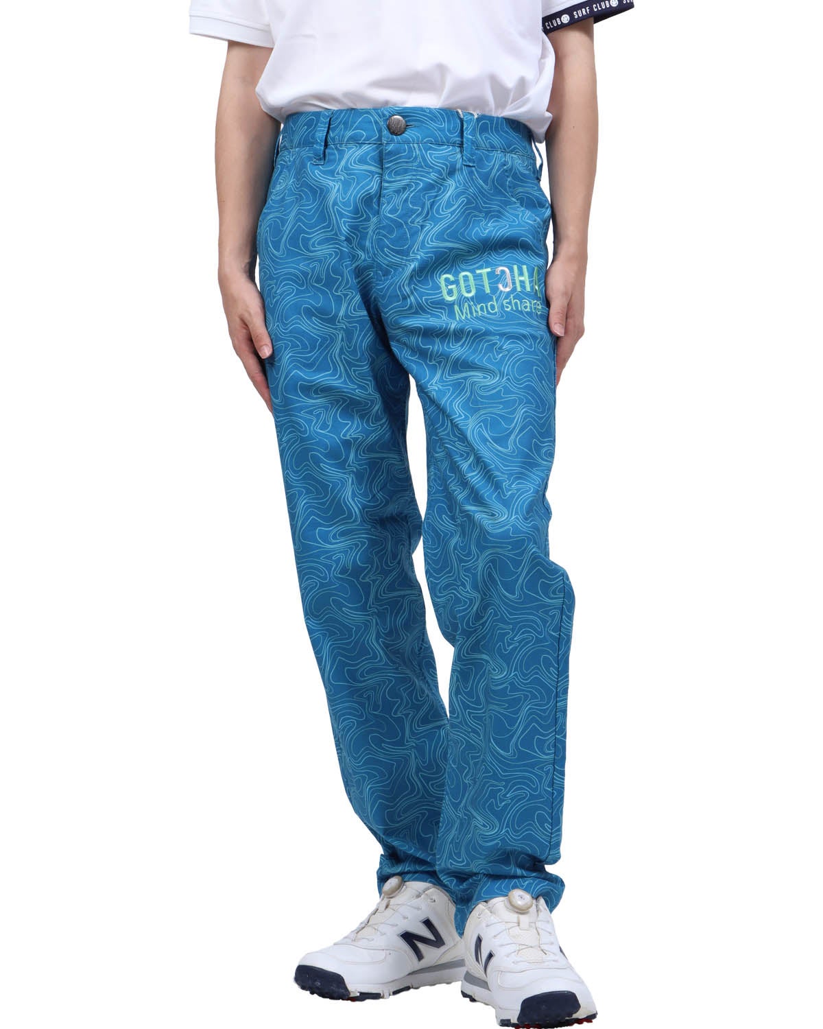 ブルー：173cm63kg(Lサイズ着用)