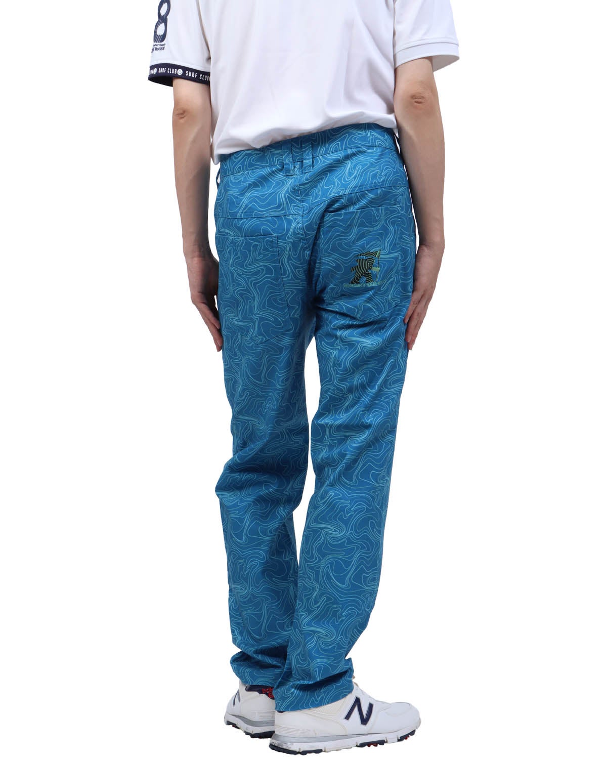ブルー：173cm63kg(Lサイズ着用)