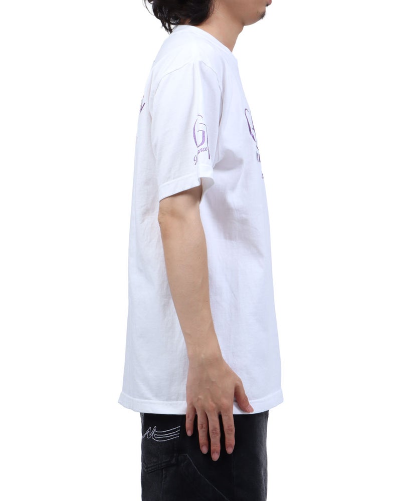 ホワイト：173cm63kg(Lサイズ着用)