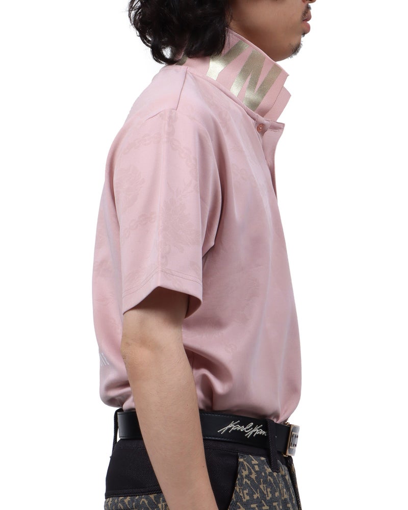 ピンク：173cm63kg(Lサイズ着用)