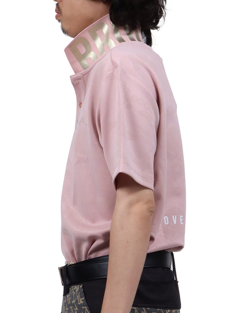 ピンク：173cm63kg(Lサイズ着用)