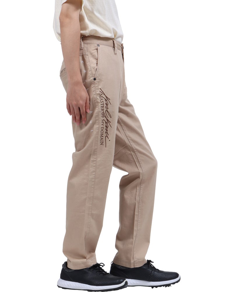 ベージュ：173cm63kg(32inc着用)
