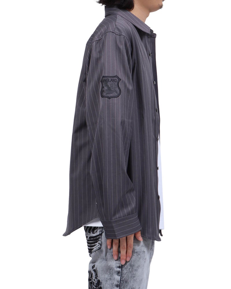 グレー：173cm63kg(Lサイズ着用)