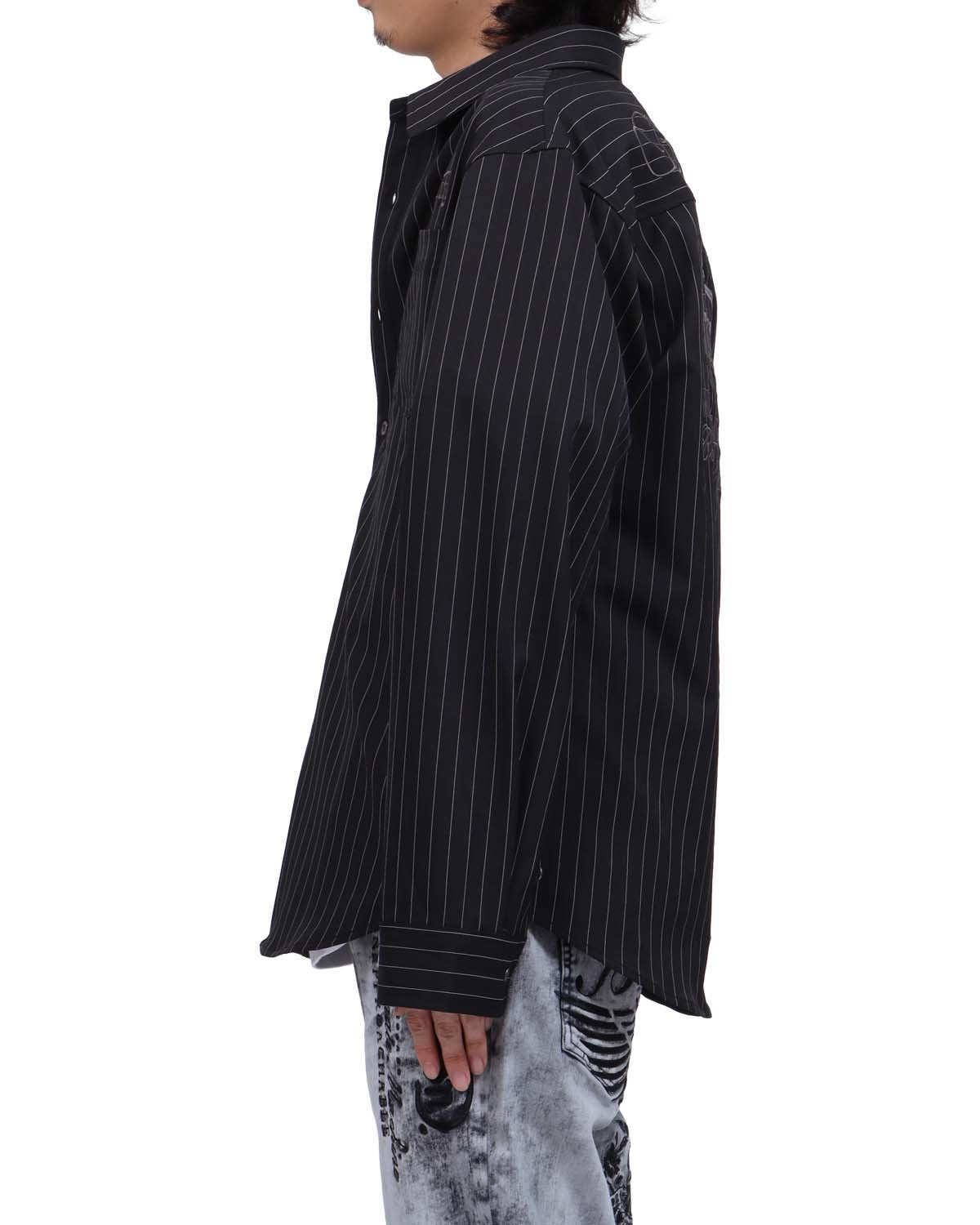 ブラック：173cm63kg(Lサイズ着用)