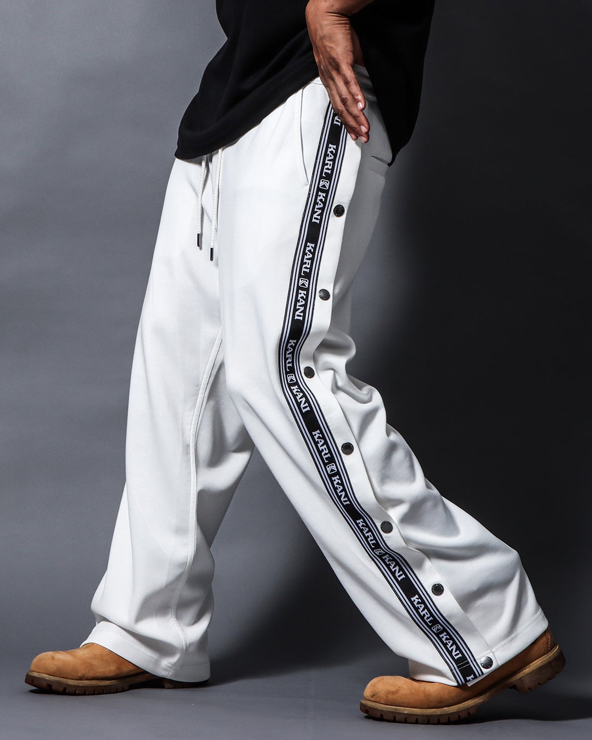 Karl Kani] サイドボタン トラックパンツ | PEET ONLINE STORE