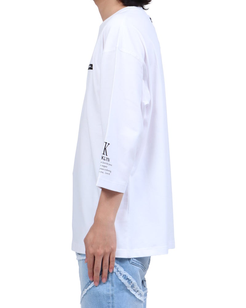 ホワイト：173cm63kg(Lサイズ着用)