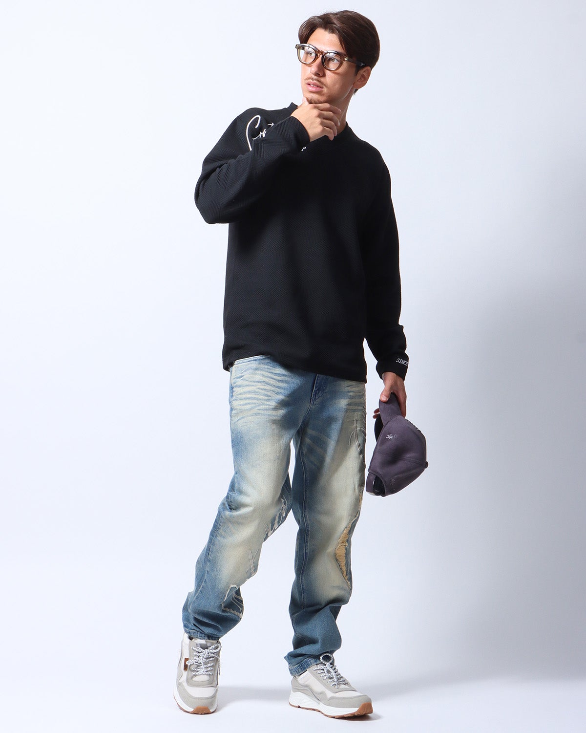 ブリーチ：180cm/70kg(Lサイズ着用)