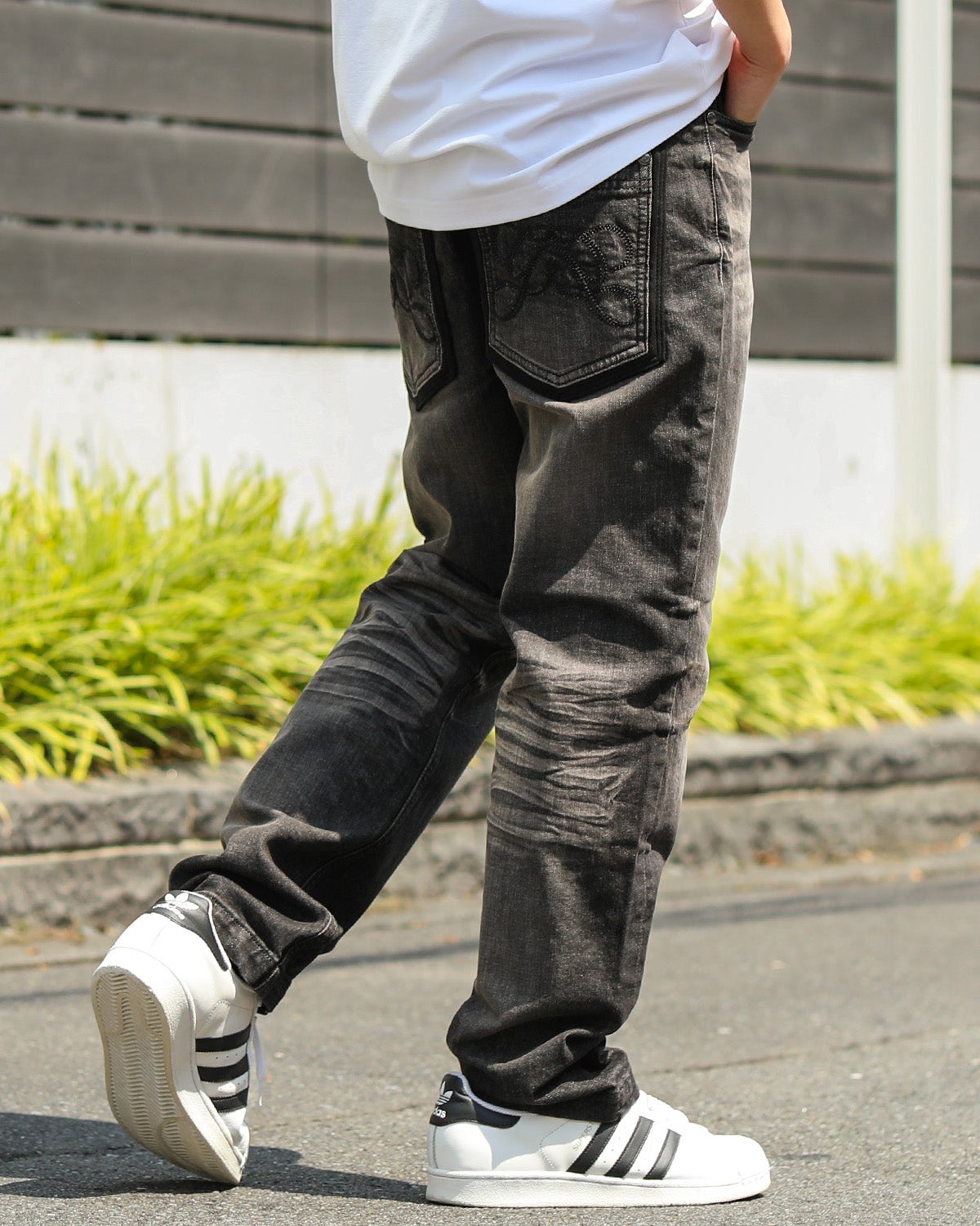 ブラック：168cm/56kg(Sサイズ着用）