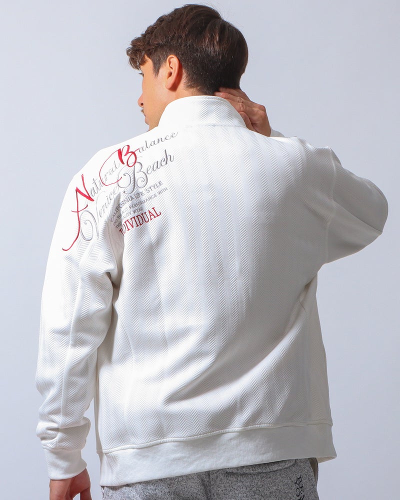 ホワイト：180cm/70kg(Lサイズ着用)