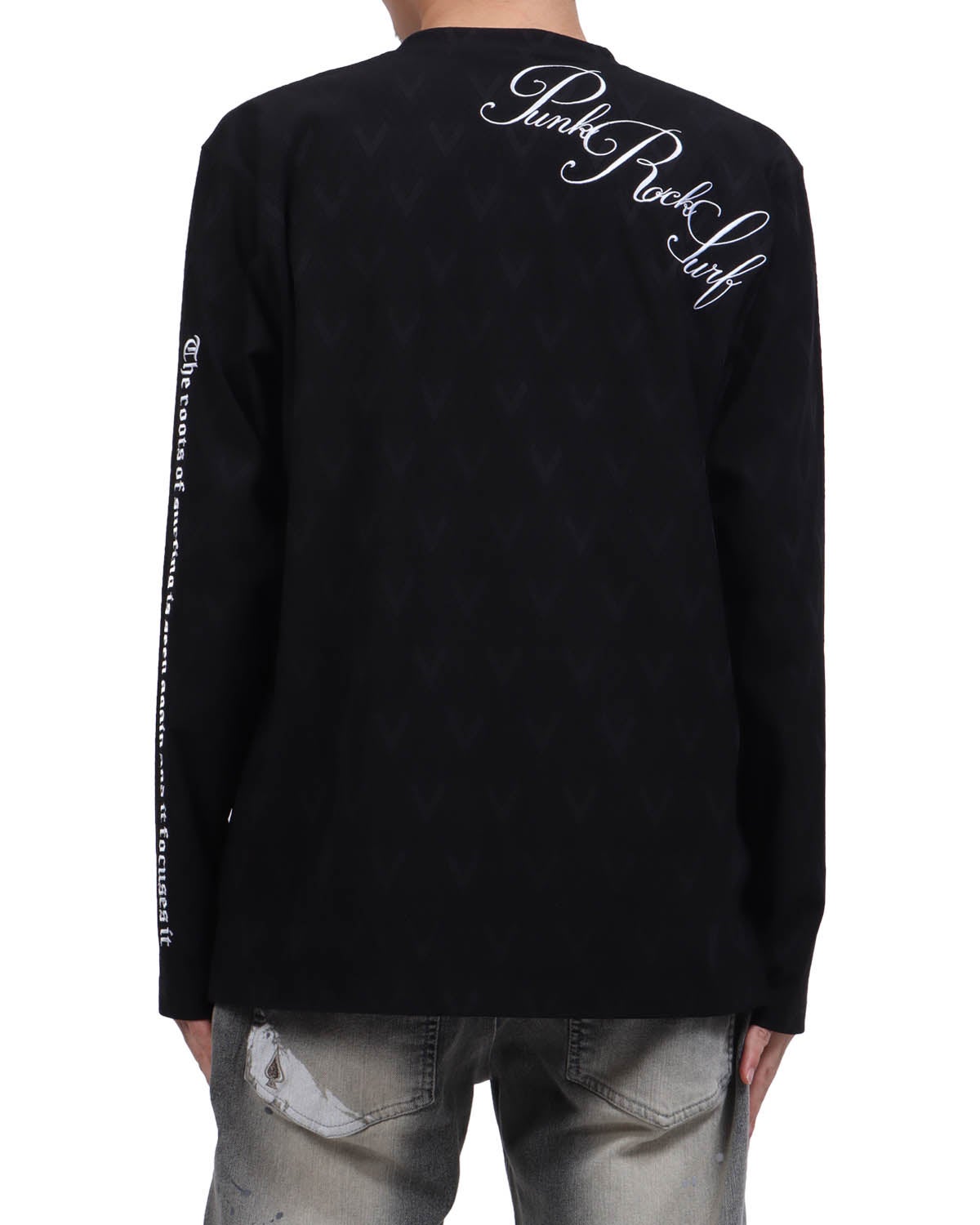 MCD] ジャカード ヘンリーネック ロンT | PEET ONLINE STORE