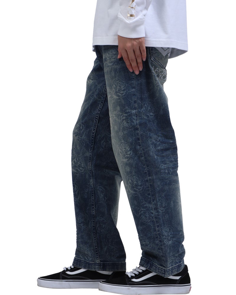 インディゴ：173cm63kg(32inc着用)