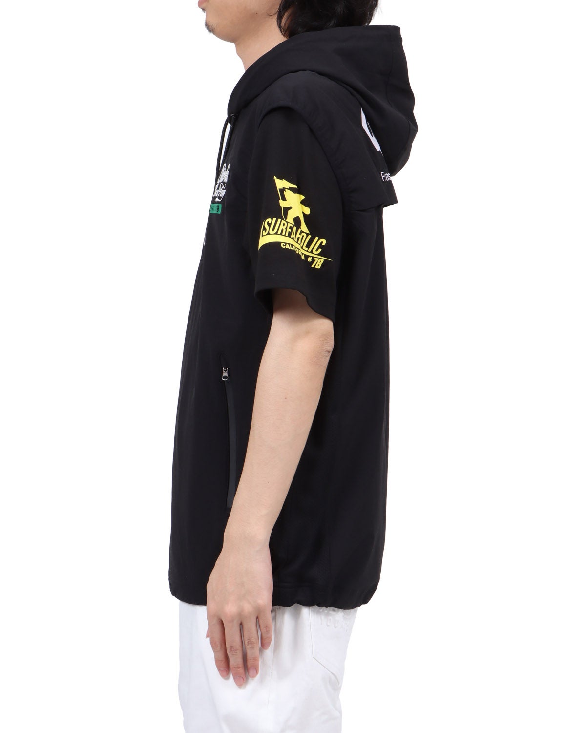 ブラック：173cm63kg(Lサイズ着用)