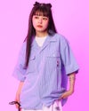 ブルー：160cm(Mサイズ着用)