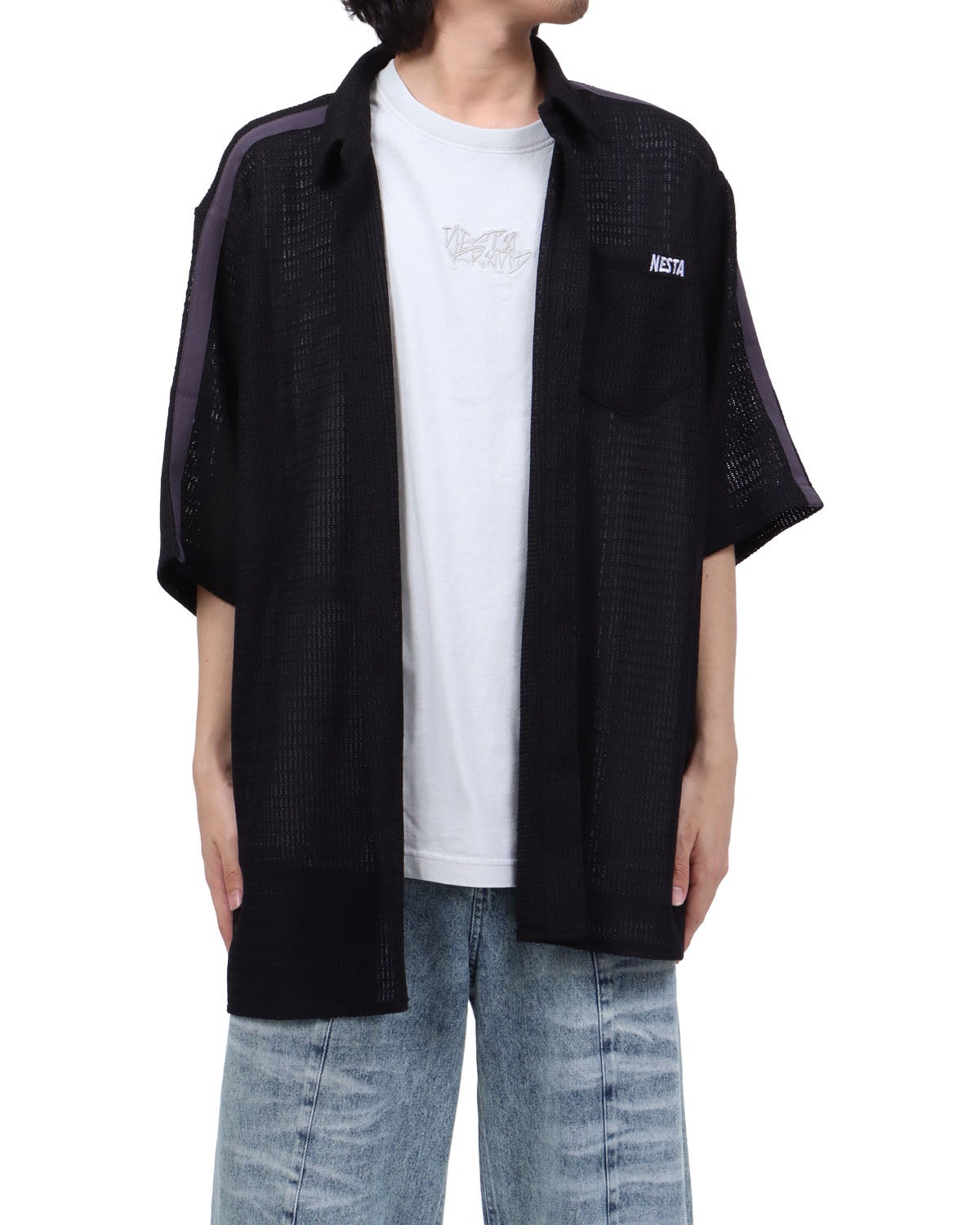 ブラック：173cm63kg(Lサイズ着用)