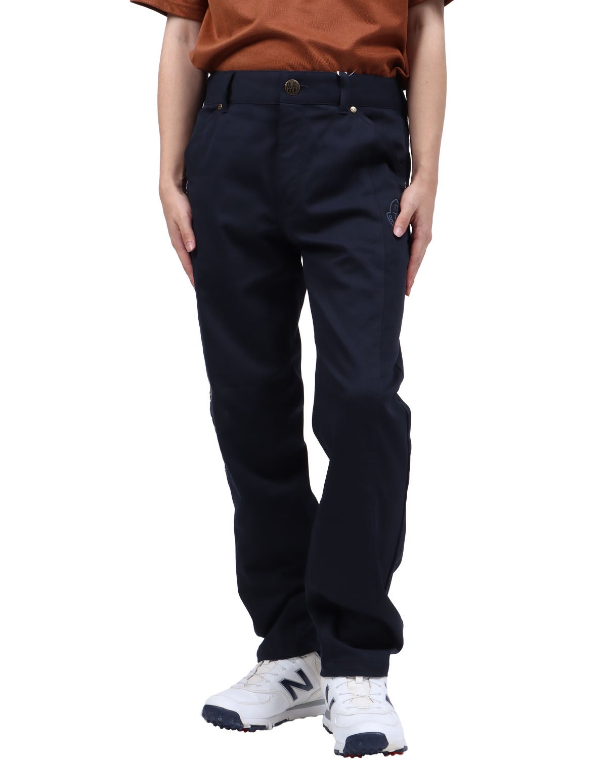 ネイビー：173cm63kg(Lサイズ着用)