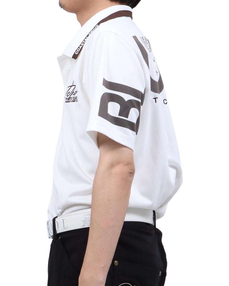 ホワイト：173cm63kg(Lサイズ着用)