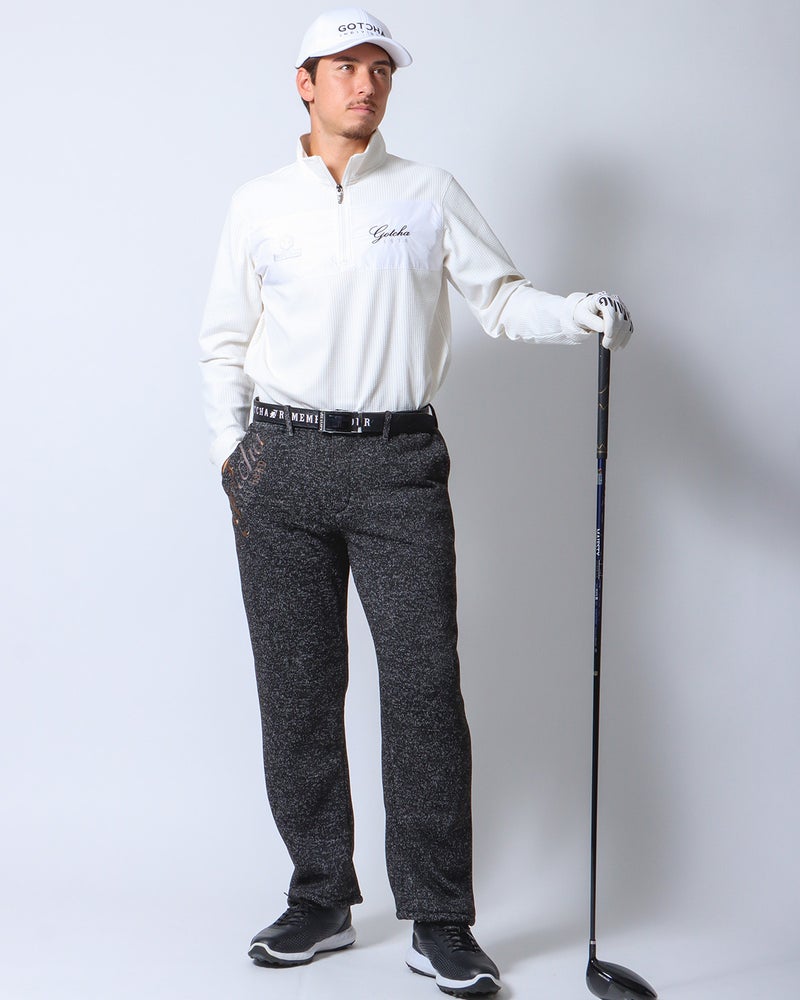 ホワイト：180cm/70kg(Lサイズ着用)