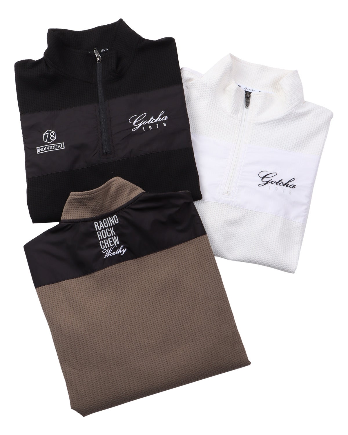 GOTCHA GOLF] サーマル ハーフジップ ロング ポロ | PEET ONLINE STORE