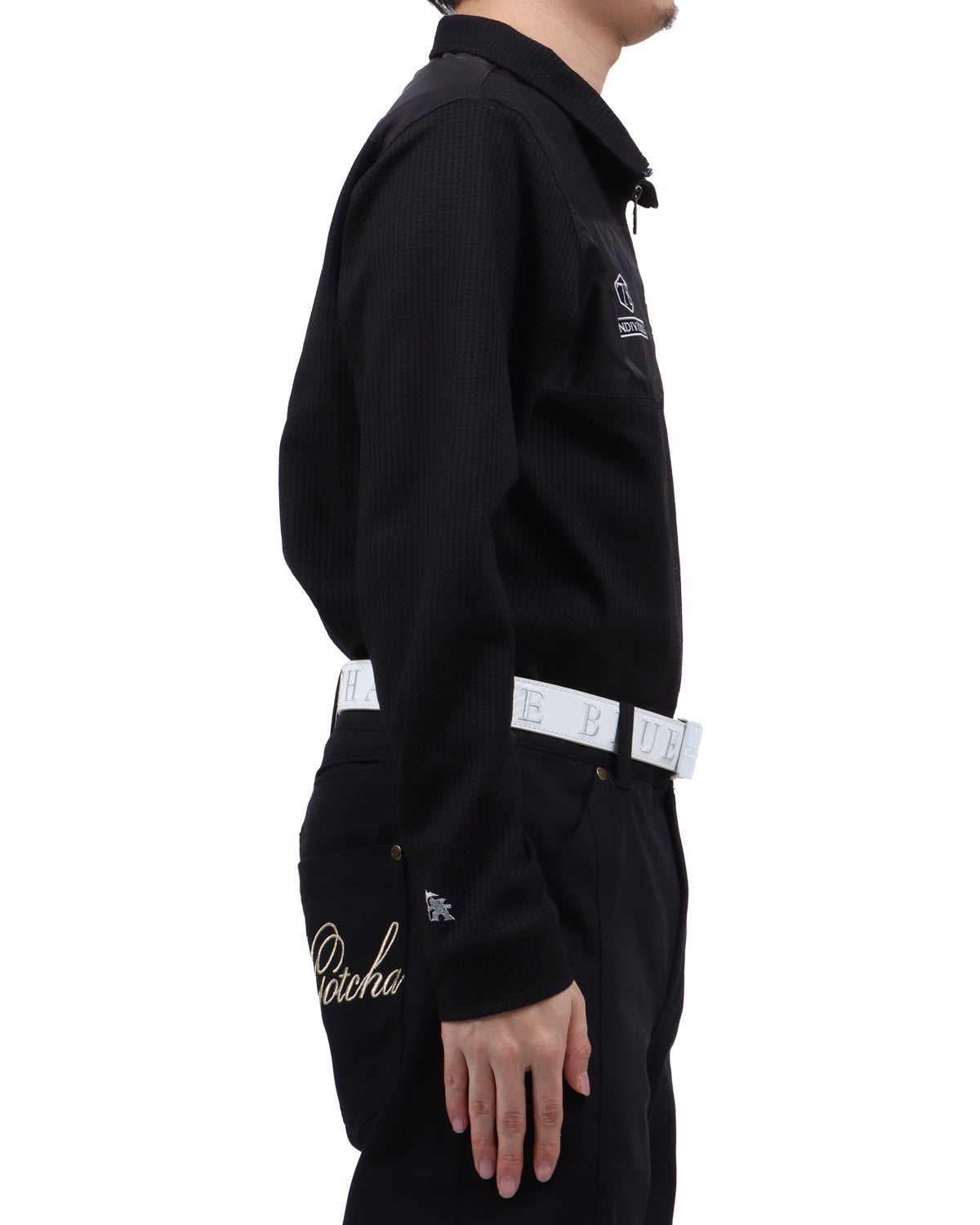 ブラック：173cm63kg(Lサイズ着用)