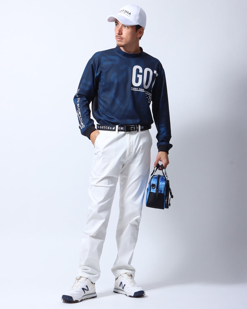 ダークネイビー：180cm/70kg(Lサイズ着用)
