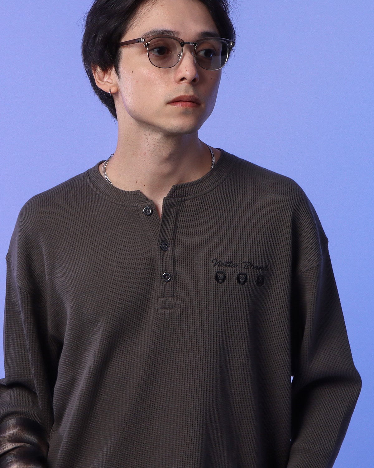 チャコール：175cm(Mサイズ着用)