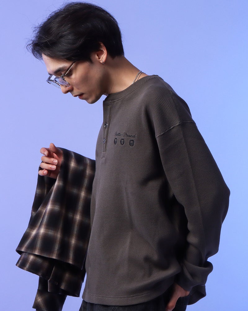 チャコール：175cm(Mサイズ着用)