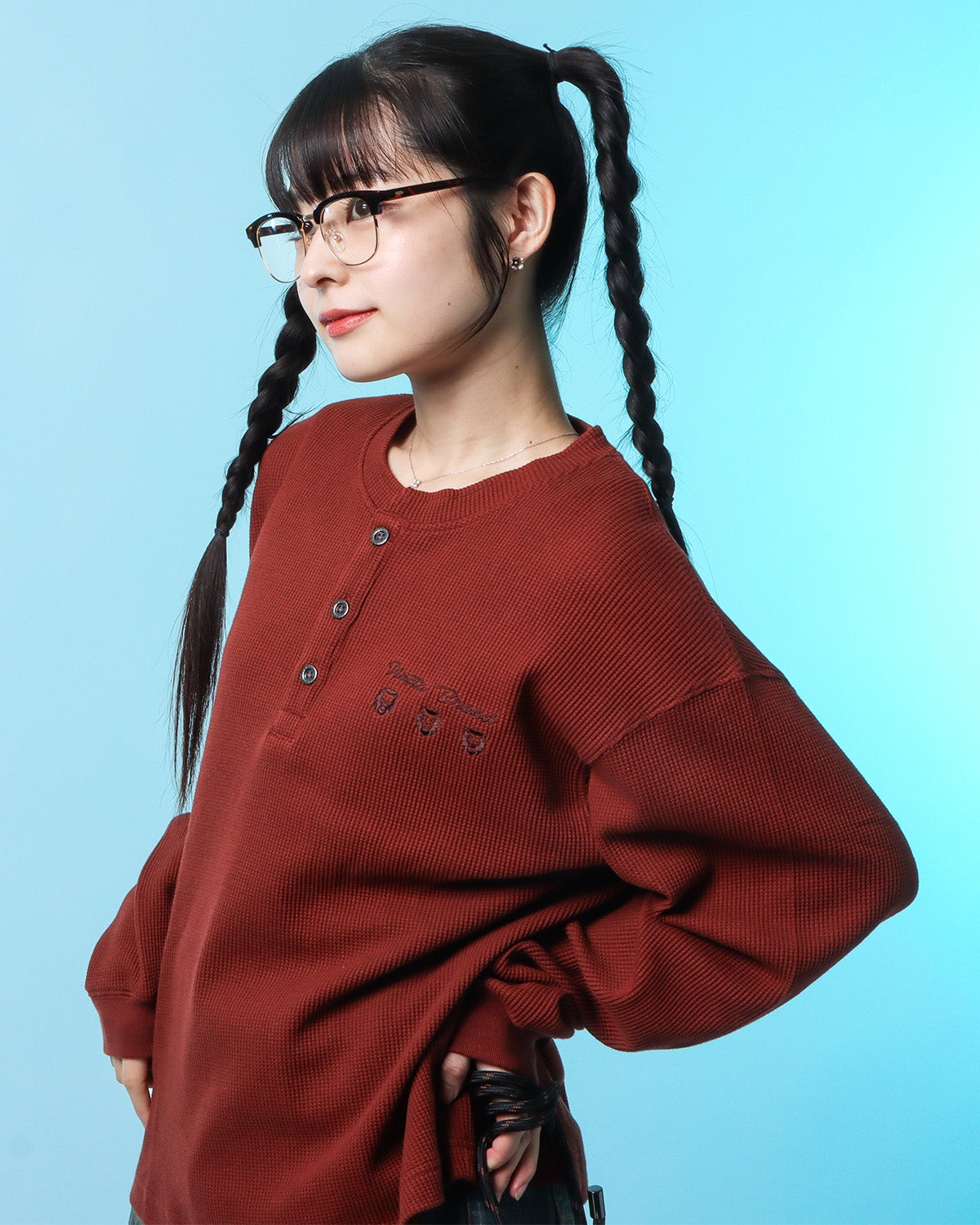 セピア：160cm(Sサイズ着用)