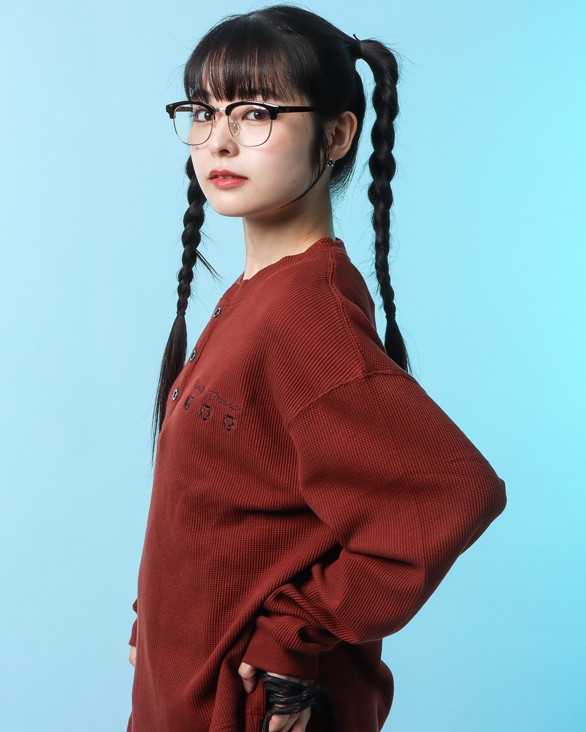 セピア：160cm(Sサイズ着用)