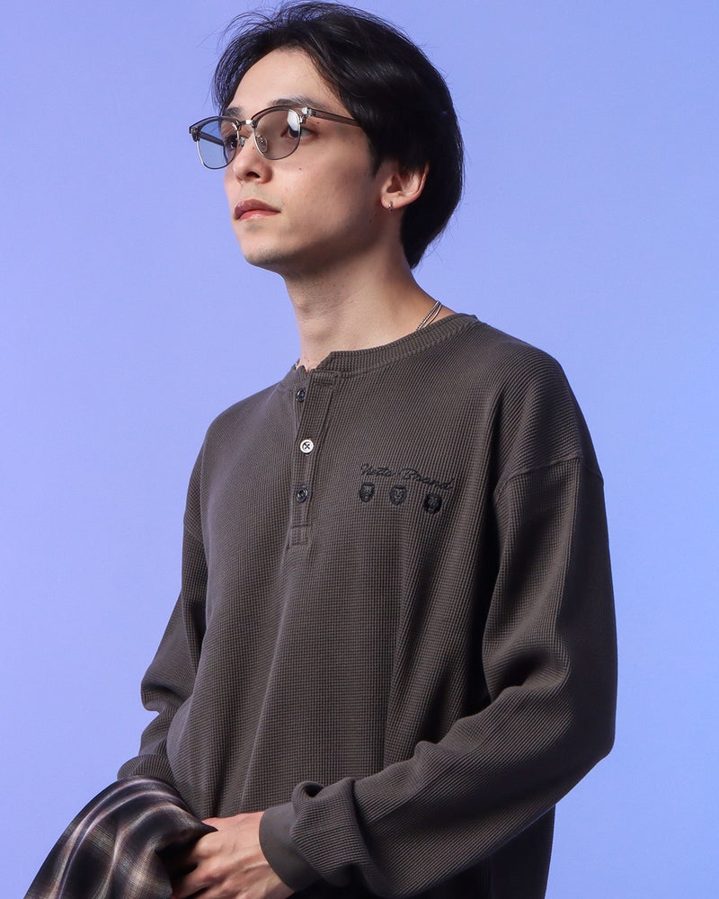 チャコール：175cm(Mサイズ着用)