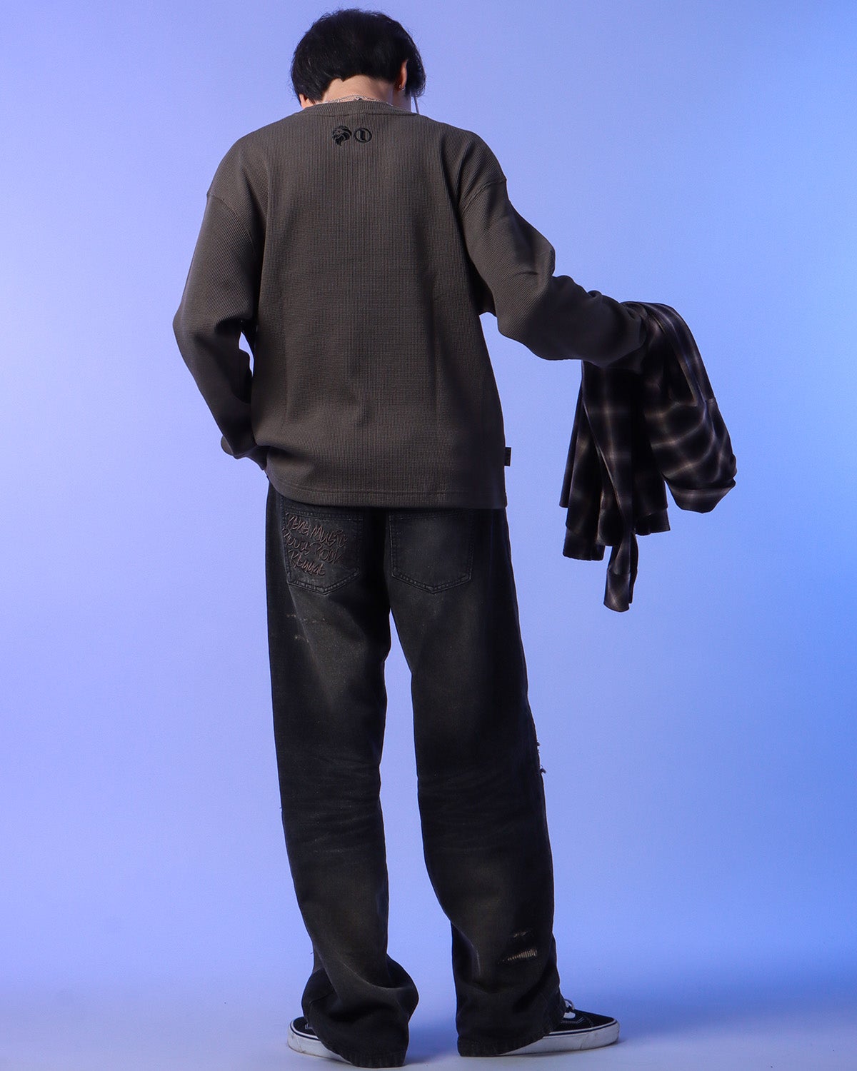 チャコール：175cm(Mサイズ着用)
