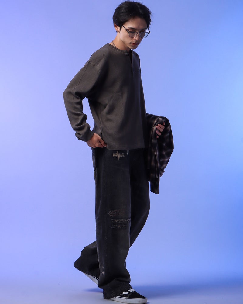 チャコール：175cm(Mサイズ着用)