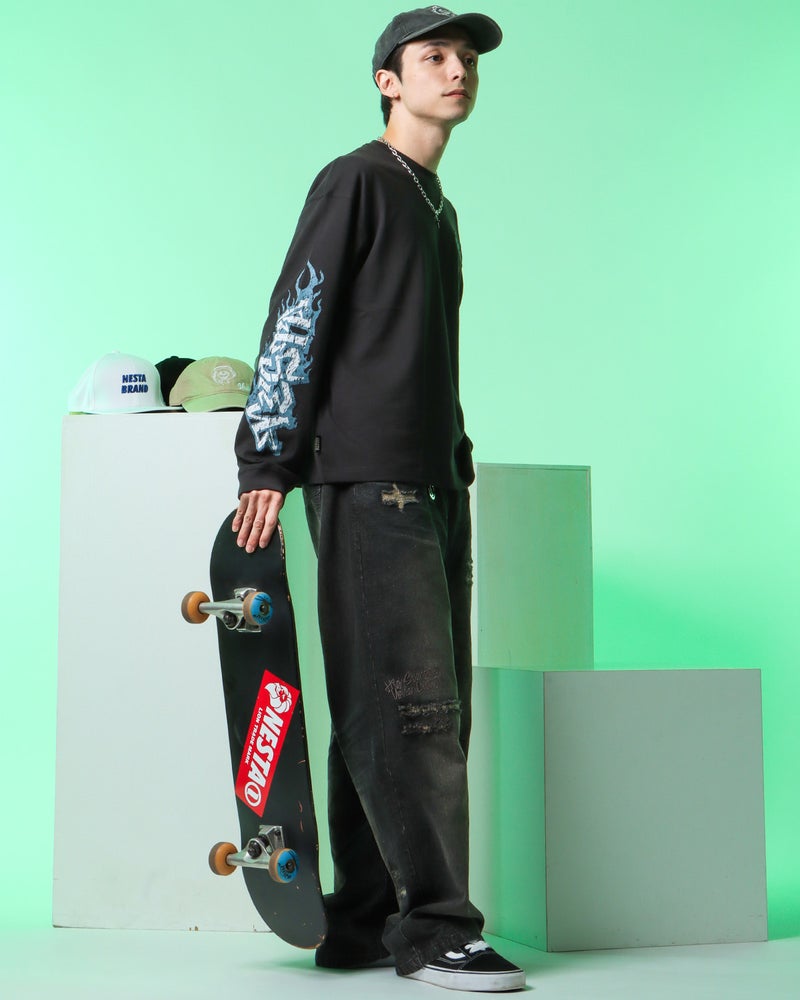 ブラック：175cm(Mサイズ着用)