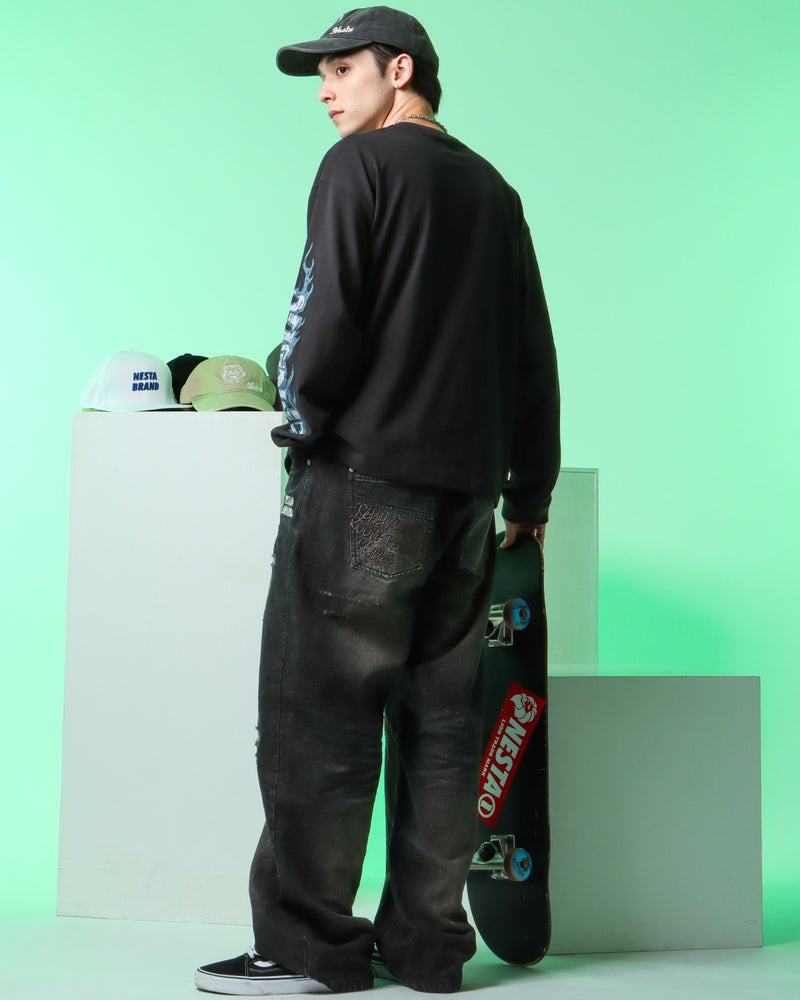 ブラック：175cm(Mサイズ着用)