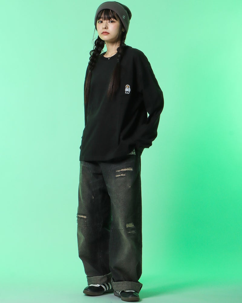 ブラック：160cm(Sサイズ着用)