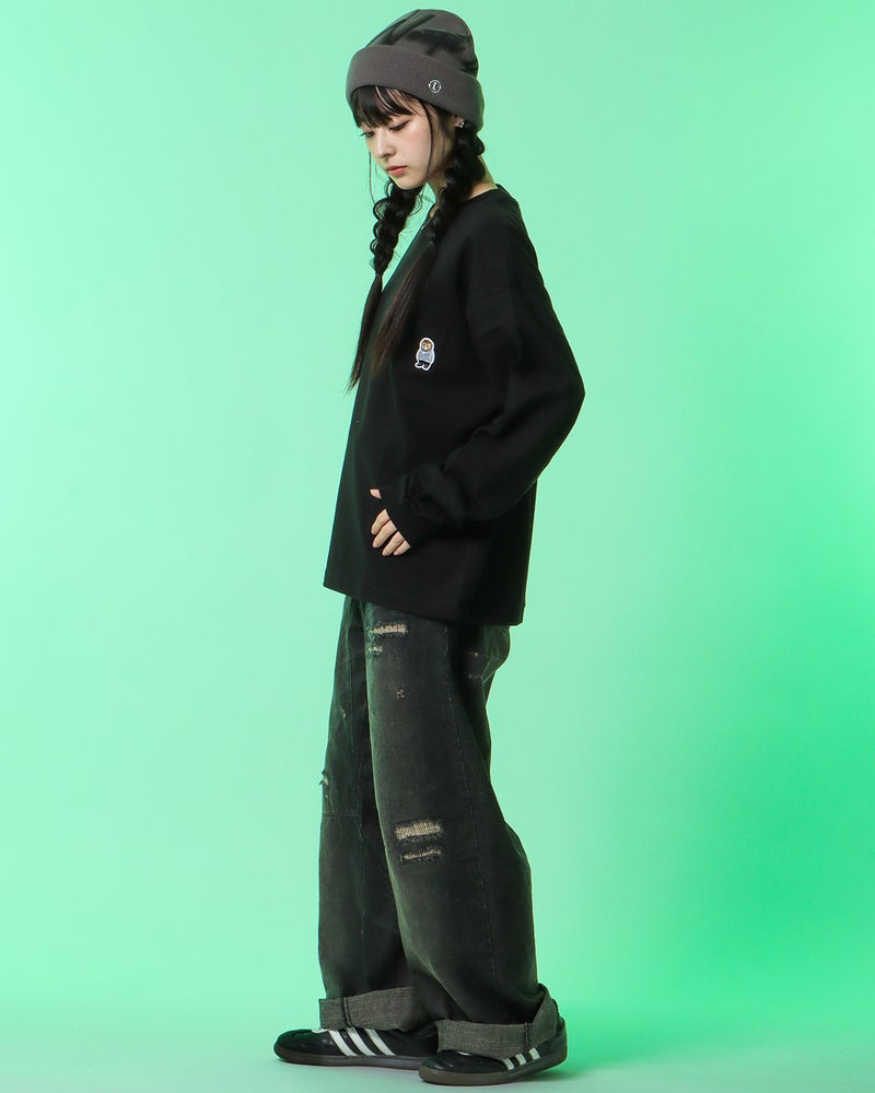 ブラック：160cm(Sサイズ着用)
