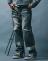 グレー：183cm(Lサイズ着用)