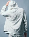 グレー：183cm(XLサイズ着用)