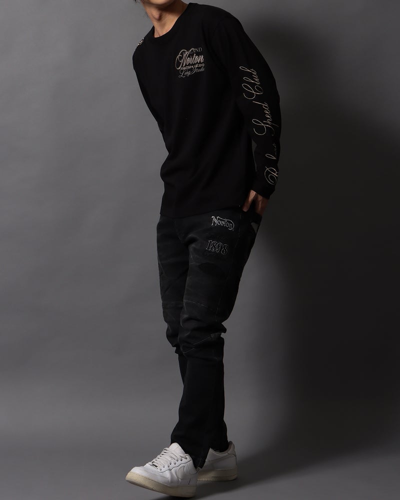 ブラック：178cm/75kg(Mサイズ着用)
