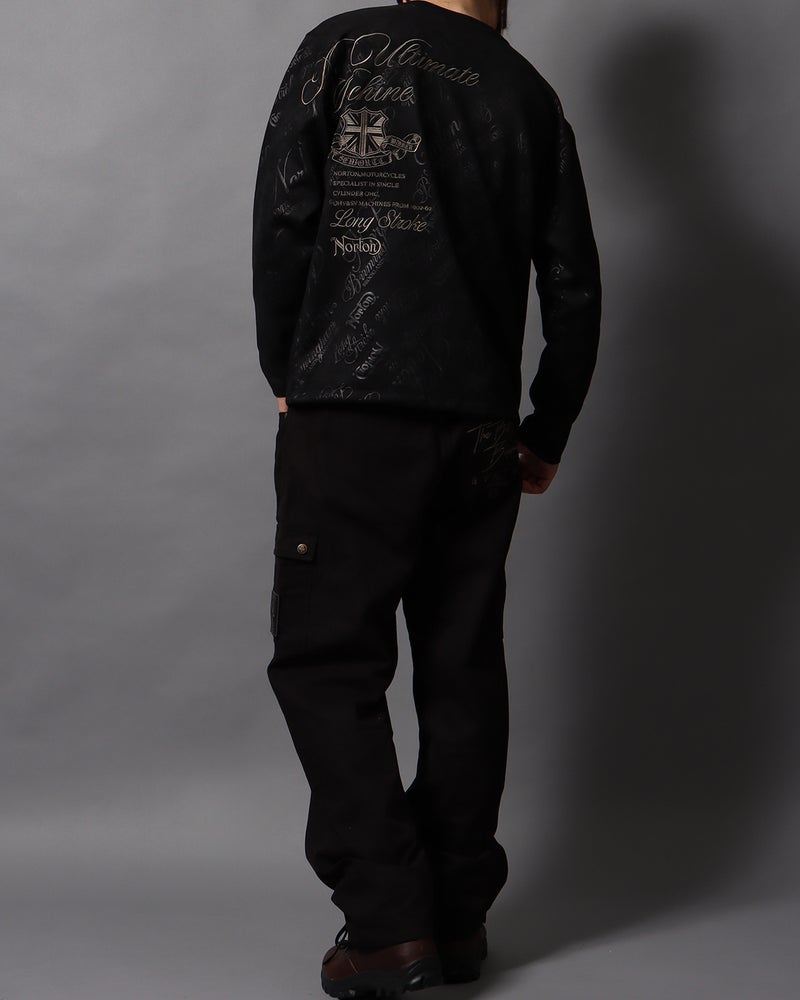 ブラック：178cm/75kg(Lサイズ着用)