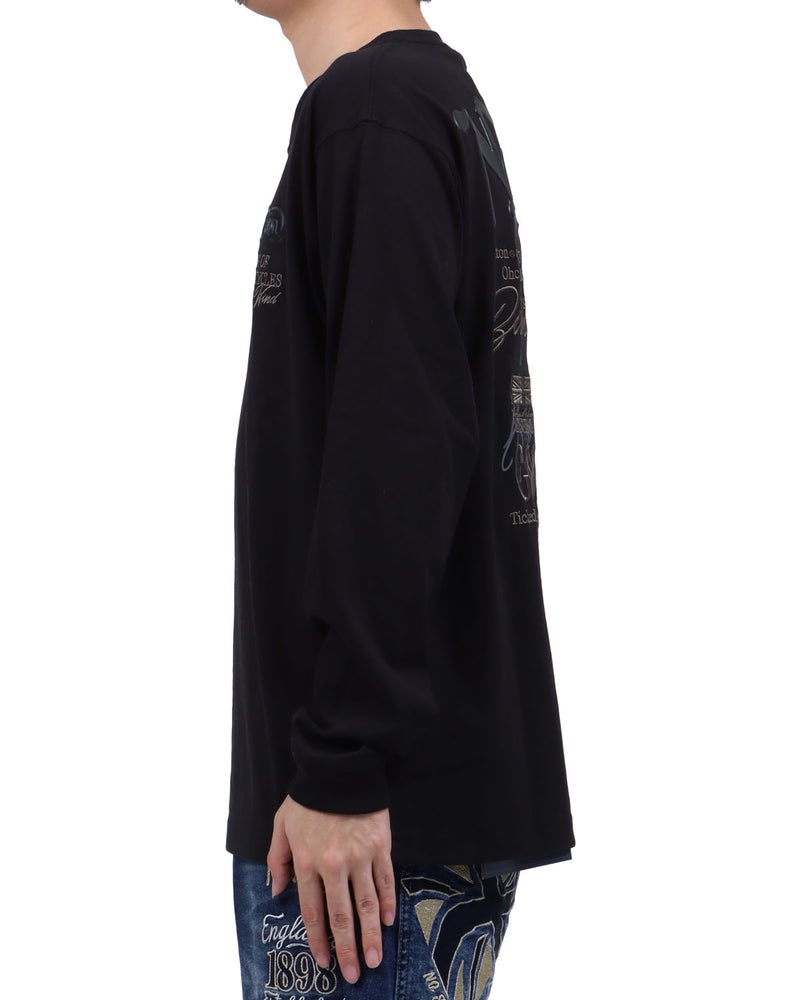 ブラック：173cm63kg(Lサイズ着用)