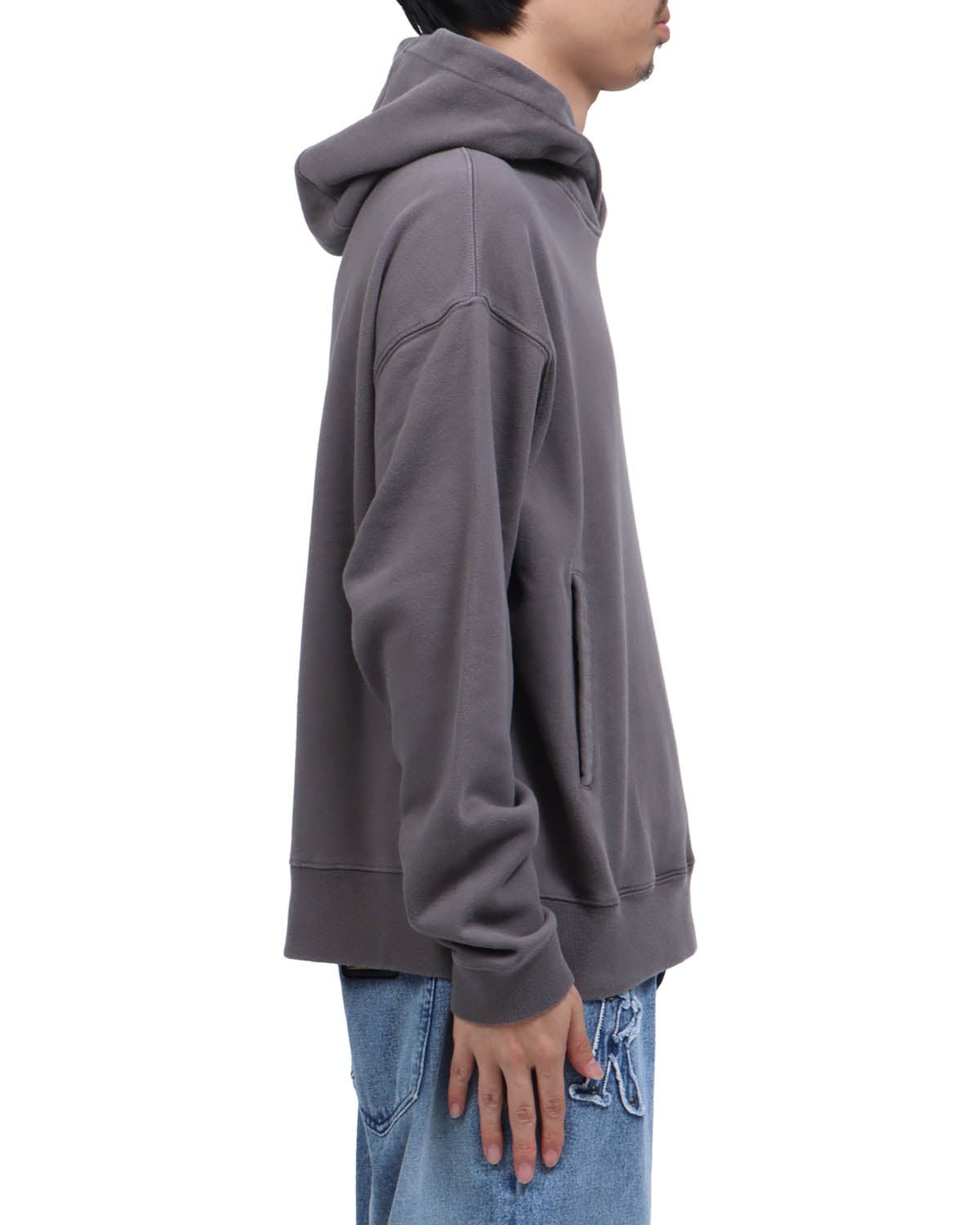 グレー：173cm63kg(Lサイズ着用)