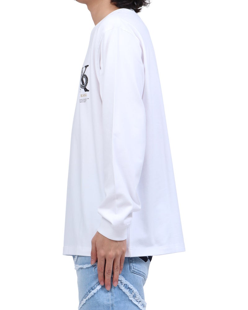 ホワイト：173cm63kg(Lサイズ着用)