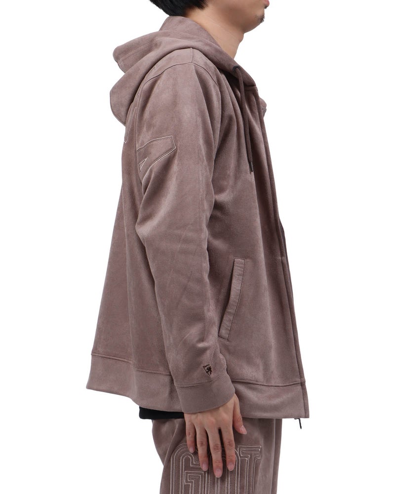 ベージュ：173cm63kg(Lサイズ着用)