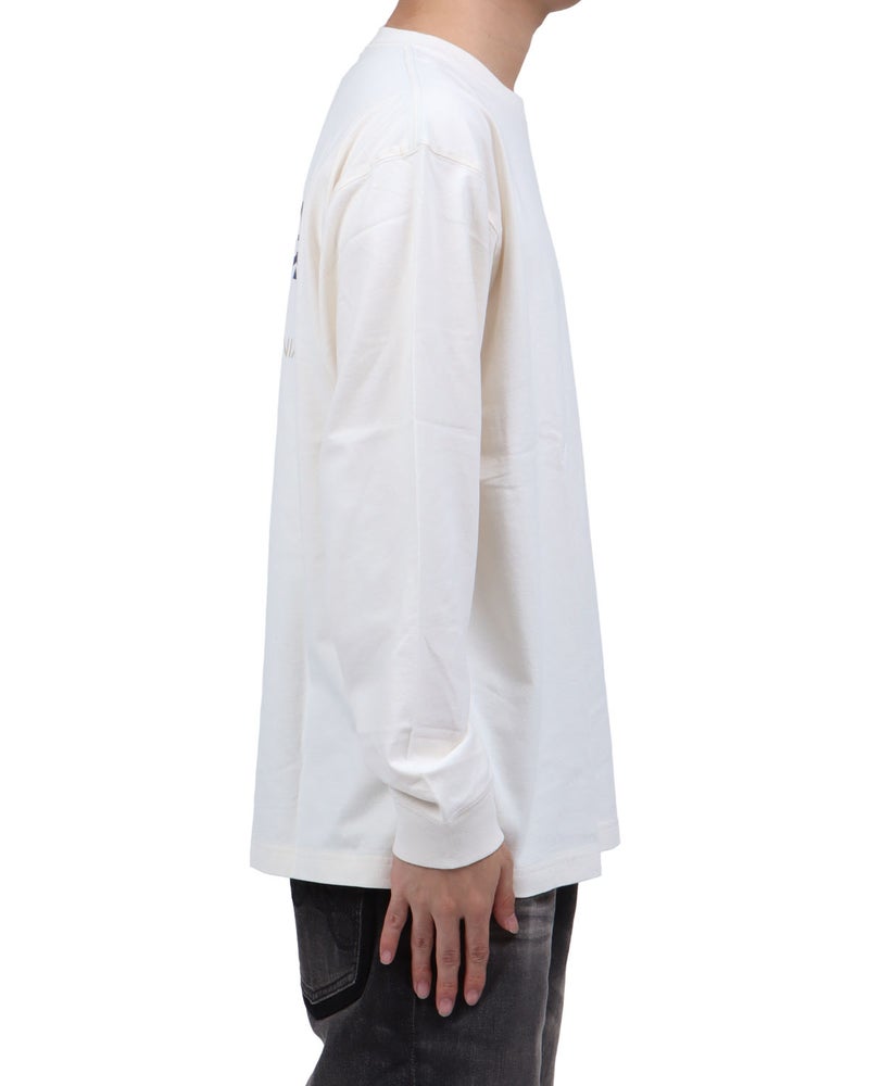 オフホワイト：173cm63kg(Lサイズ着用)