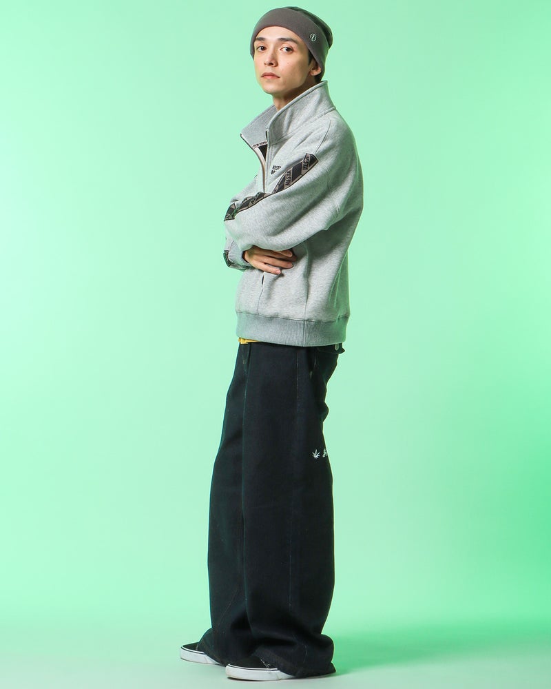 杢グレー：175cm(Mサイズ着用)