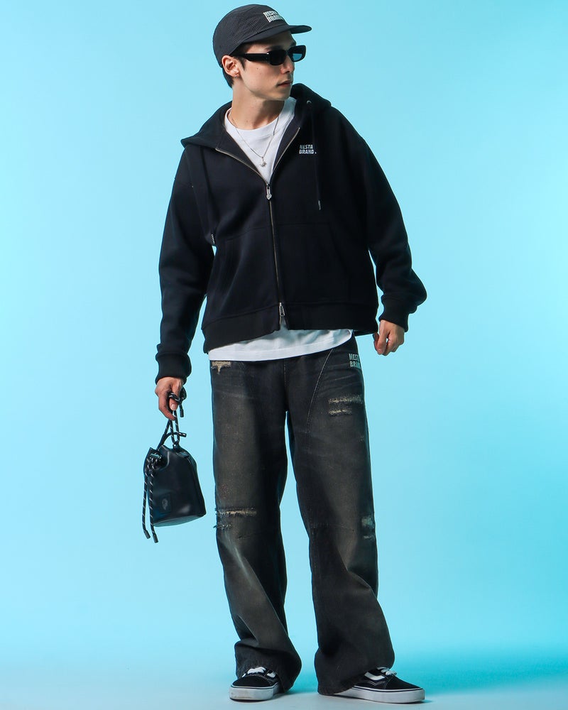 ブラック：175cm(Mサイズ着用)