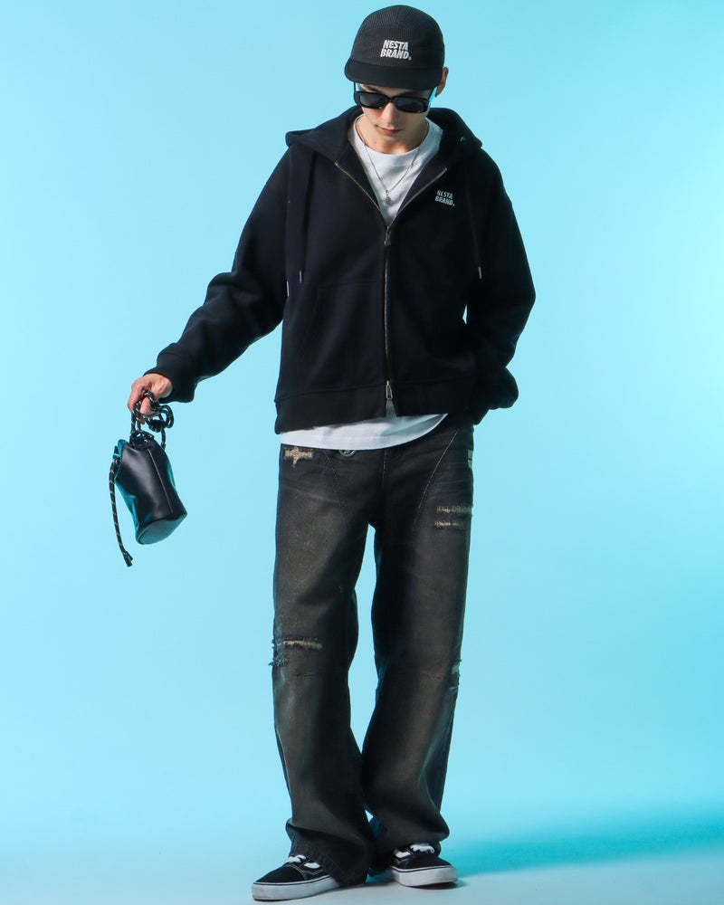 ブラック：175cm(Mサイズ着用)