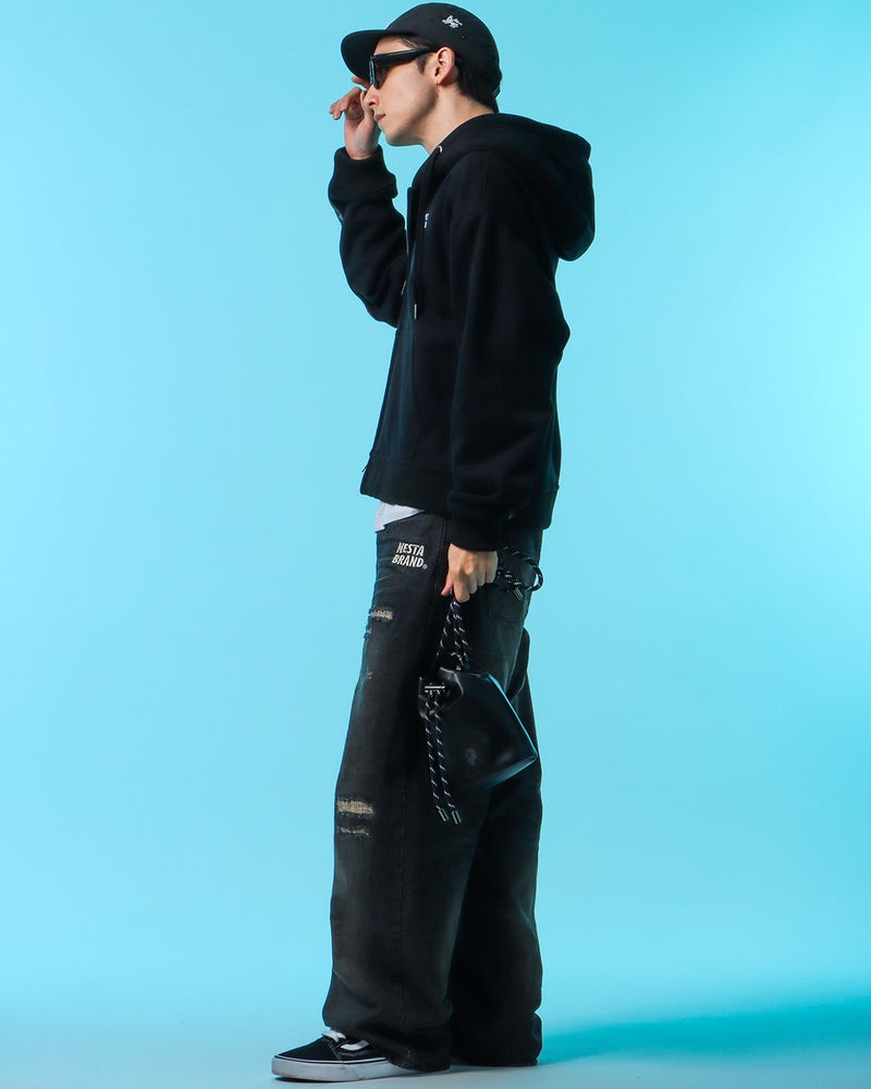 ブラック：175cm(Mサイズ着用)