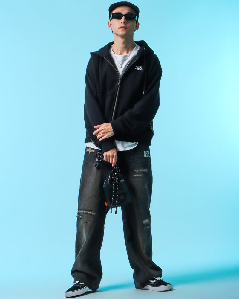 ブラック：175cm(Mサイズ着用)